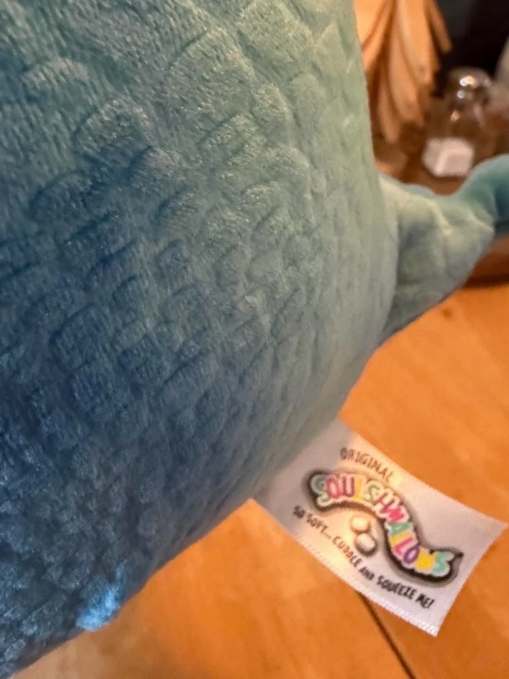 Squishmallows Light Blue Plush with Tag